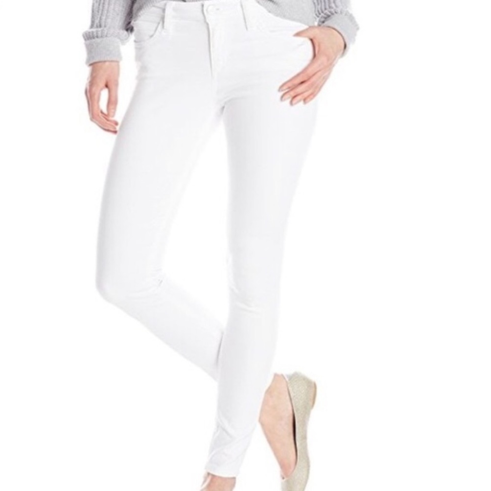 JOE’S Jeans White Annie Stay Spotless Skinny Jeans